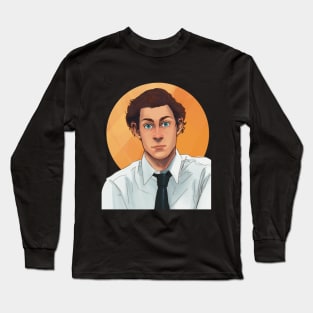 Jim halpert from the office Long Sleeve T-Shirt